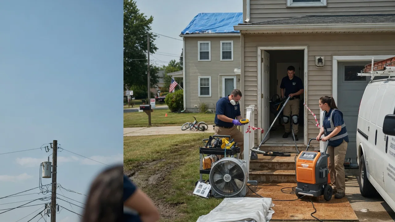 Water Damage Repair in Leland, MI near me